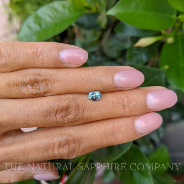 1.00 Ct. Green Sapphire from Montana