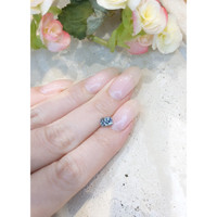 1.01 Ct. Greyish Blue Sapphire from Montana Life Style