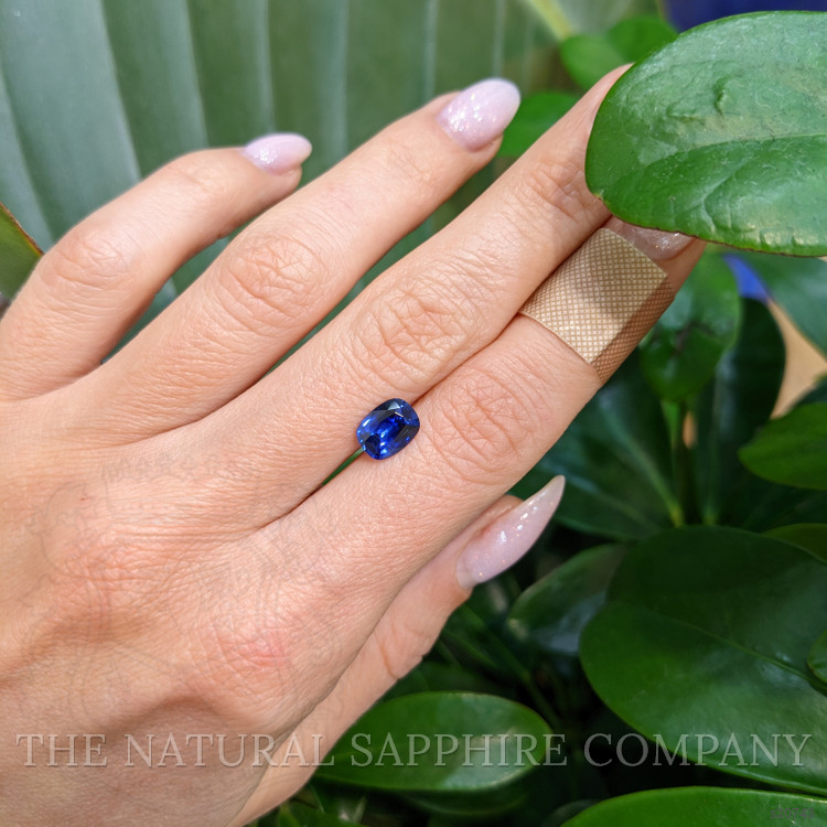 1.58 Ct. Blue Sapphire from Ceylon (Sri Lanka)