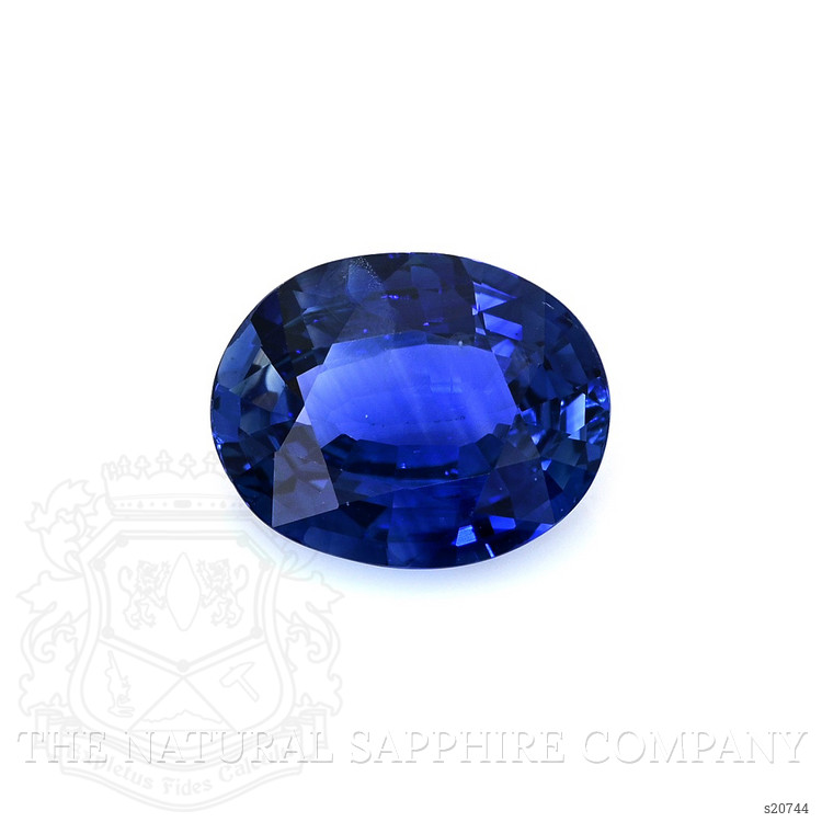 1.86 Ct. Blue Sapphire from Ceylon (Sri Lanka)