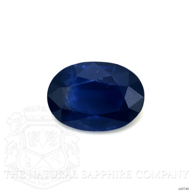 2.71 Ct. Blue Sapphire from Ceylon (Sri Lanka)