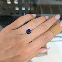 1.90 Ct. Blue Sapphire from Ceylon (Sri Lanka) Life Style
