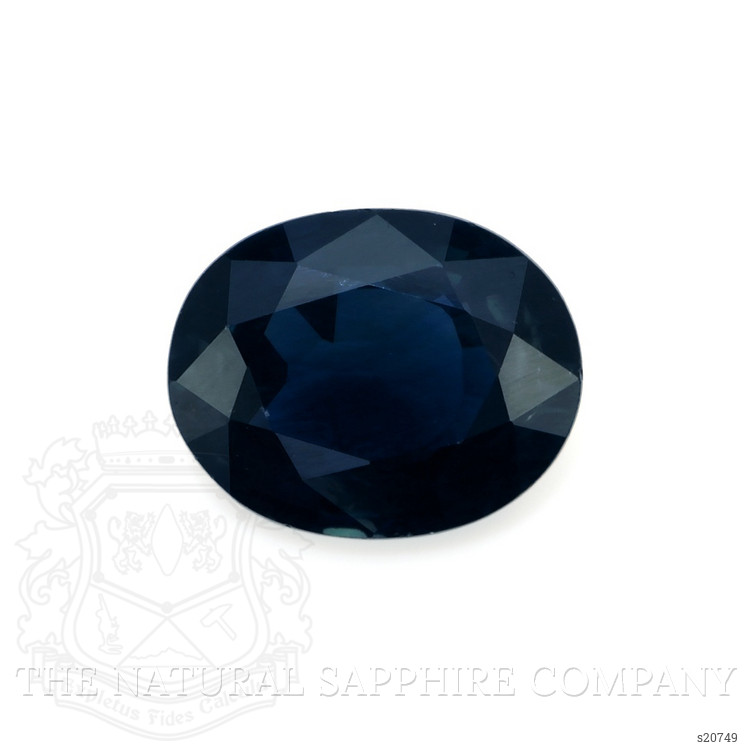 3.33 Ct. Greenish Blue Sapphire from Ceylon (Sri Lanka)