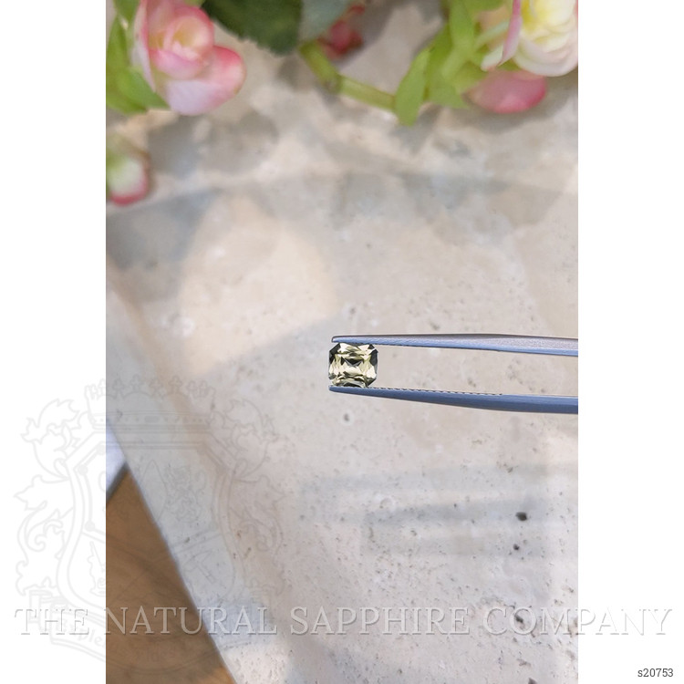 1.02 Ct. Yellowish Brown Sapphire from Montana