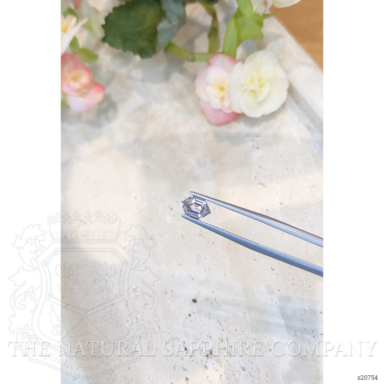 1.03 Ct. Grey Sapphire from Montana