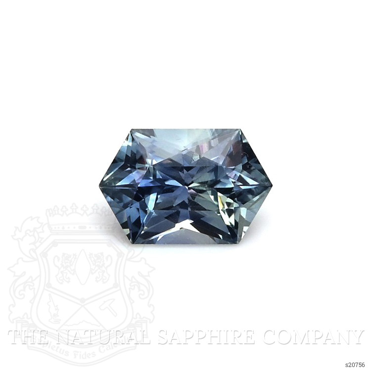 0.62 Ct. Greenish Blue Sapphire from Montana