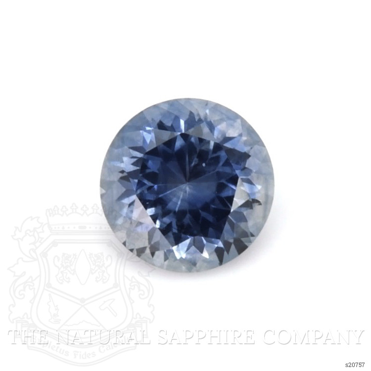 0.64 Ct. Greyish Blue Sapphire from Montana