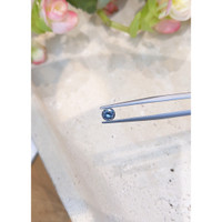 0.64 Ct. Greyish Blue Sapphire from Montana Life Style