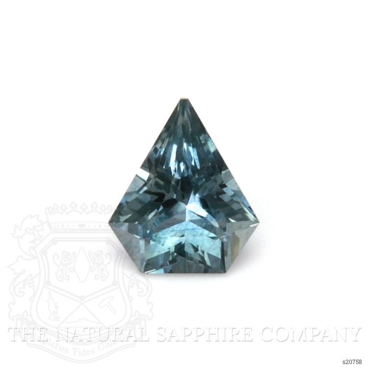 0.71 Ct. Greenish Blue Sapphire from Montana