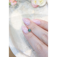 0.79 Ct. Bluish Green Sapphire from Montana Life Style