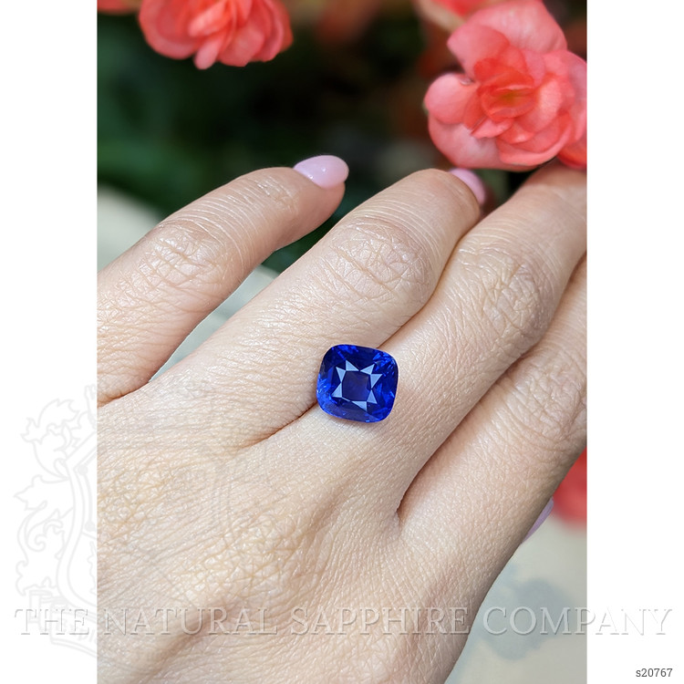 5.98 Ct. Blue Sapphire from Ceylon (Sri Lanka)