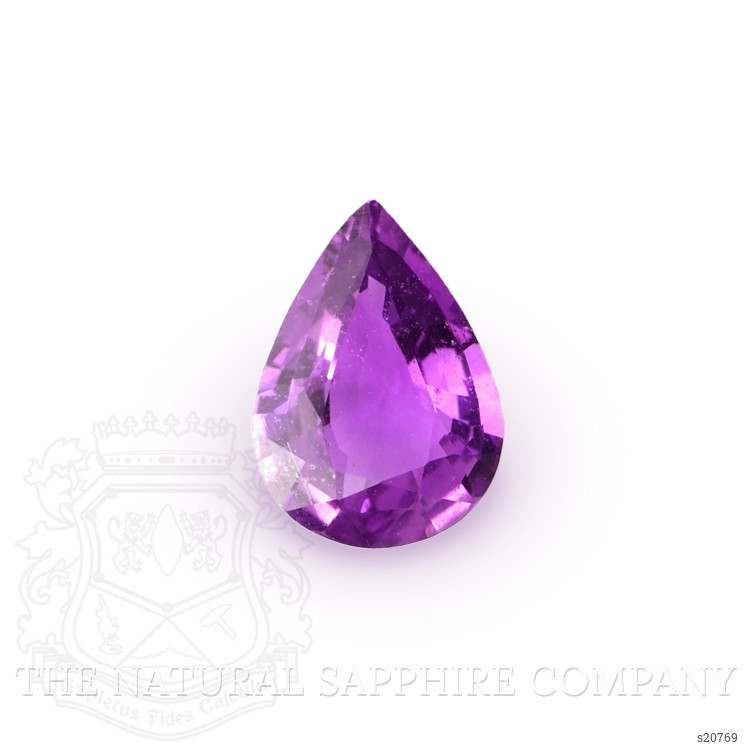 1.58 Ct. Purple Sapphire from Ceylon (Sri Lanka)