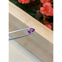1.58 Ct. Purple Sapphire from Ceylon (Sri Lanka) Life Style