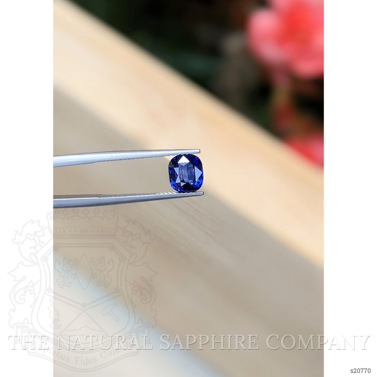2.02 Ct. Blue Sapphire from Ceylon (Sri Lanka)