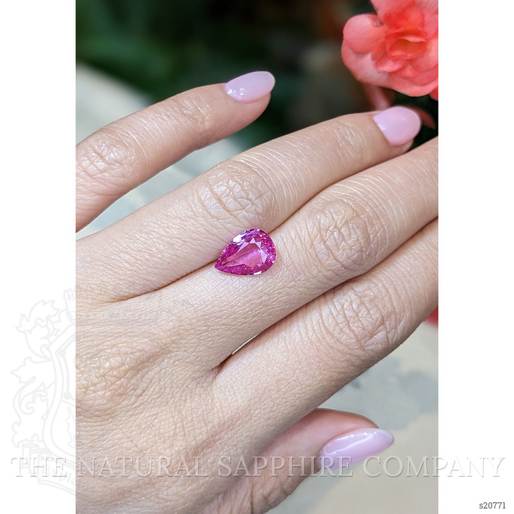 2.55 Ct. Pink Sapphire from Ceylon (Sri Lanka)