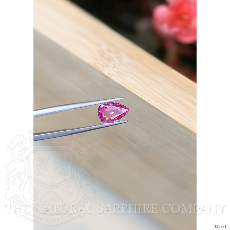 2.55 Ct. Pink Sapphire from Ceylon (Sri Lanka)