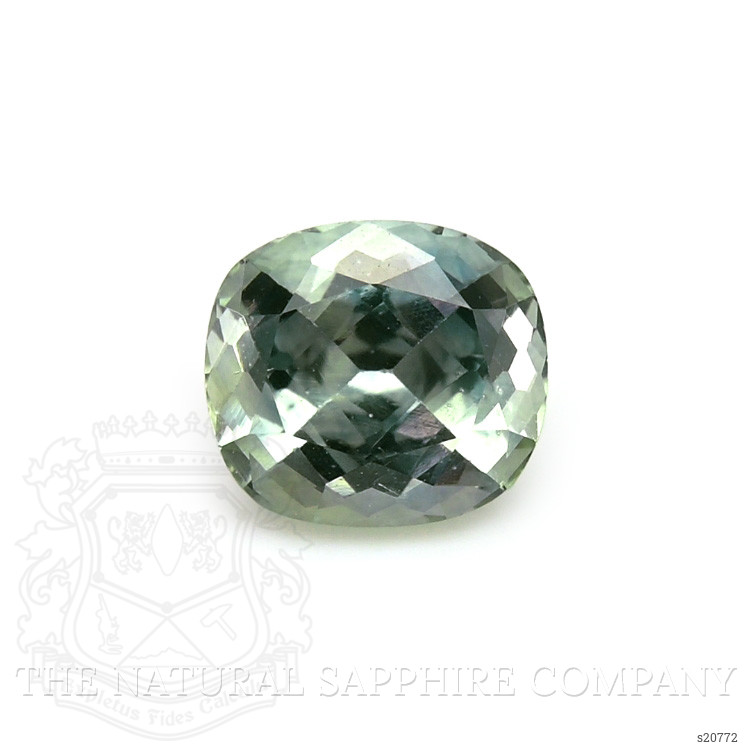 0.87 Ct. Bluish Green Sapphire from Montana