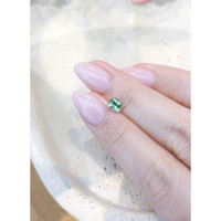 0.87 Ct. Bluish Green Sapphire from Montana Life Style