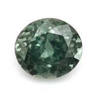 0.90 Ct. Green Sapphire from Montana Video