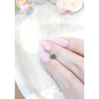 0.90 Ct. Green Sapphire from Montana Life Style