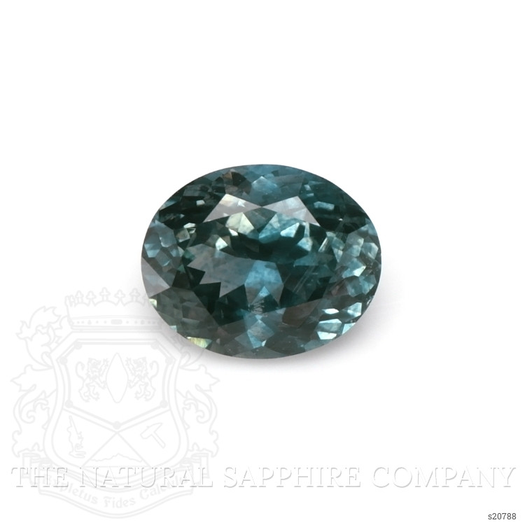 0.92 Ct. Greenish Blue Sapphire from Montana