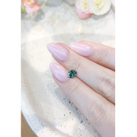 0.92 Ct. Greenish Blue Sapphire from Montana Life Style