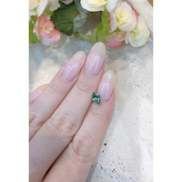 0.93 Ct. Green Sapphire from Montana Life Style