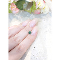 0.93 Ct. Bluish Green Sapphire from Montana Life Style
