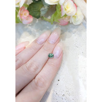0.94 Ct. Bluish Green Sapphire from Montana Life Style