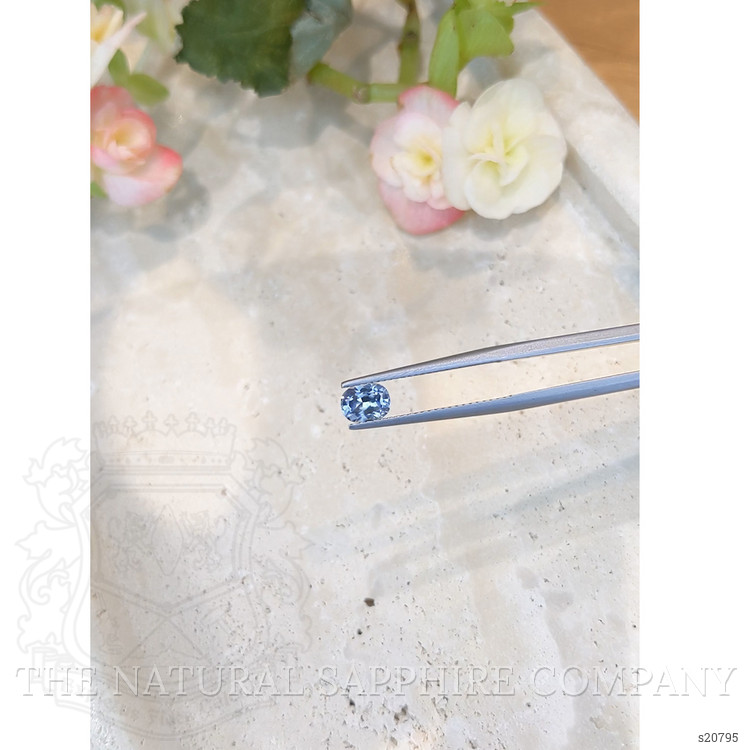 0.94 Ct. Blue Sapphire from Montana