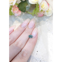 0.94 Ct. Bluish Green Sapphire from Montana Life Style