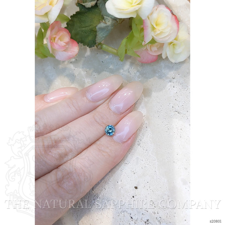 0.96 Ct. Bi Color Sapphire from Montana