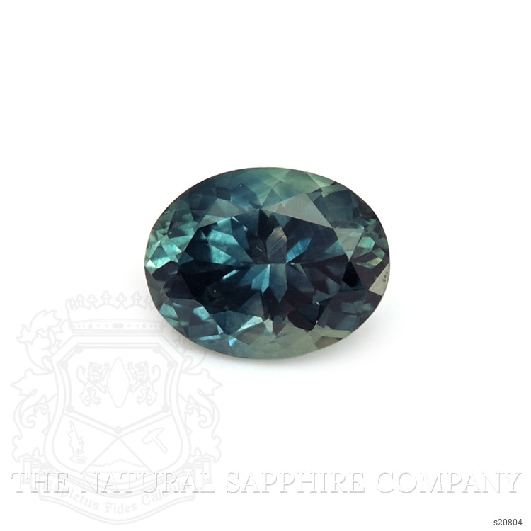 0.97 Ct. Bluish Green Sapphire from Montana