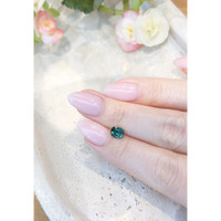 0.98 Ct. Greenish Blue Sapphire from Montana Life Style