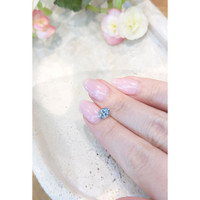 0.98 Ct. Greyish Blue Sapphire from Montana Life Style
