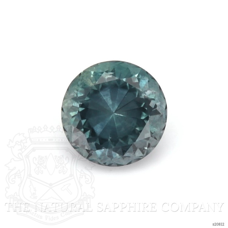 0.98 Ct. Greenish Blue Sapphire from Montana