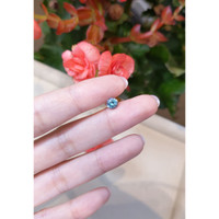 0.99 Ct. Purplish Blue Sapphire from Montana Life Style