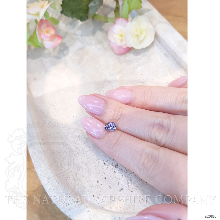 1.01 Ct. Purple Sapphire from Montana