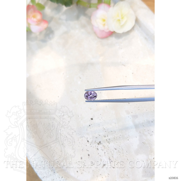 1.01 Ct. Purple Sapphire from Montana