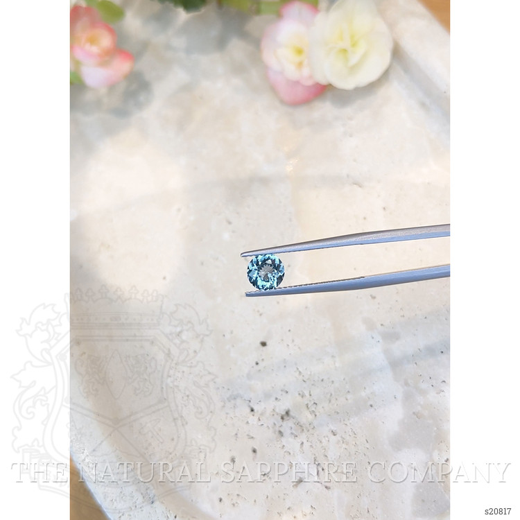 1.02 Ct. Greyish Blue Sapphire from Montana