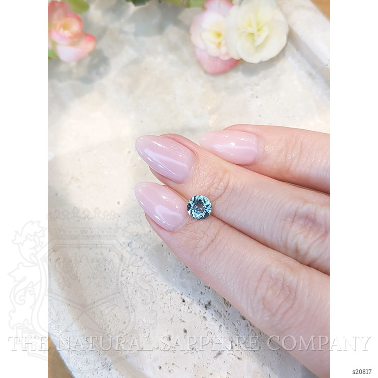 1.02 Ct. Greyish Blue Sapphire from Montana