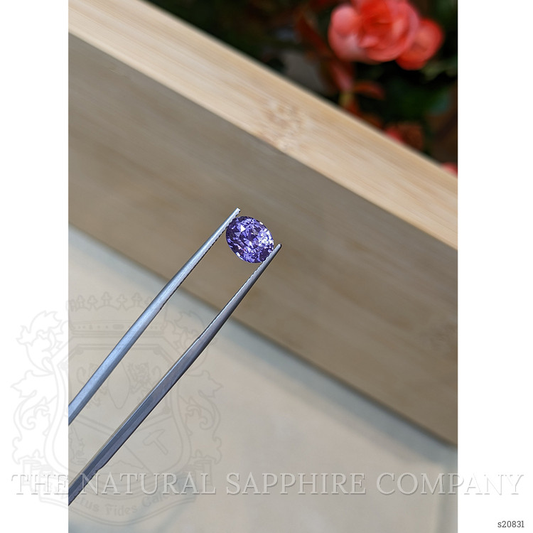2.17 Ct. Purple Sapphire from Ceylon (Sri Lanka)