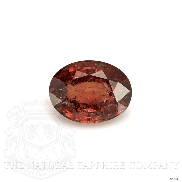 2.24 Ct. Reddish Orange Sapphire from Ceylon (Sri Lanka)