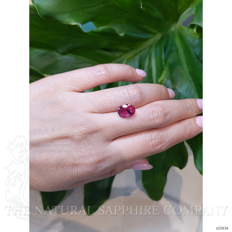 4.26 Ct. Bi Color Sapphire from Ceylon (Sri Lanka)