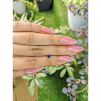 0.38 Ct. Blue Sapphire from Ceylon (Sri Lanka) Life Style