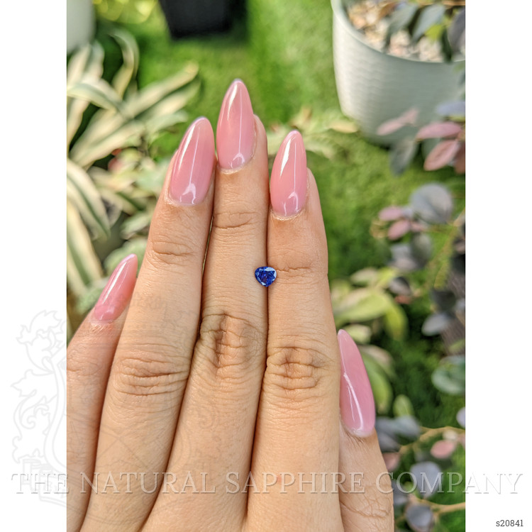 0.36 Ct. Blue Sapphire from Ceylon (Sri Lanka)