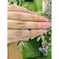 0.36 Ct. Blue Sapphire from Ceylon (Sri Lanka) Life Style