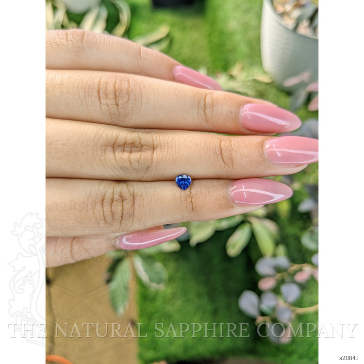 0.36 Ct. Blue Sapphire from Ceylon (Sri Lanka)