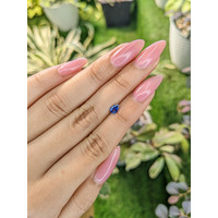 0.39 Ct. Blue Sapphire from Ceylon (Sri Lanka) Life Style