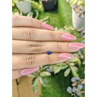 0.39 Ct. Blue Sapphire from Ceylon (Sri Lanka) Life Style